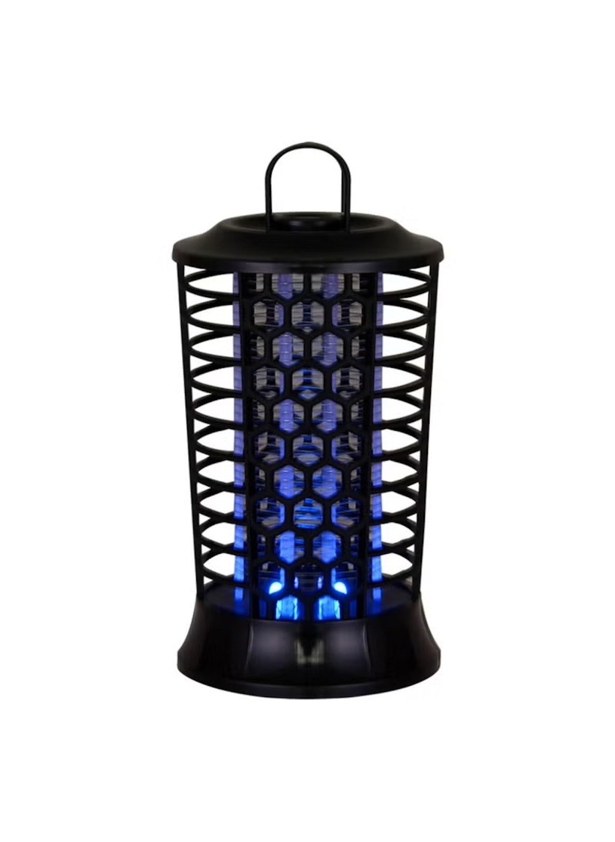 Huitich indoor mosquito killer lamp black bug zapper with protective outer cage and blue light