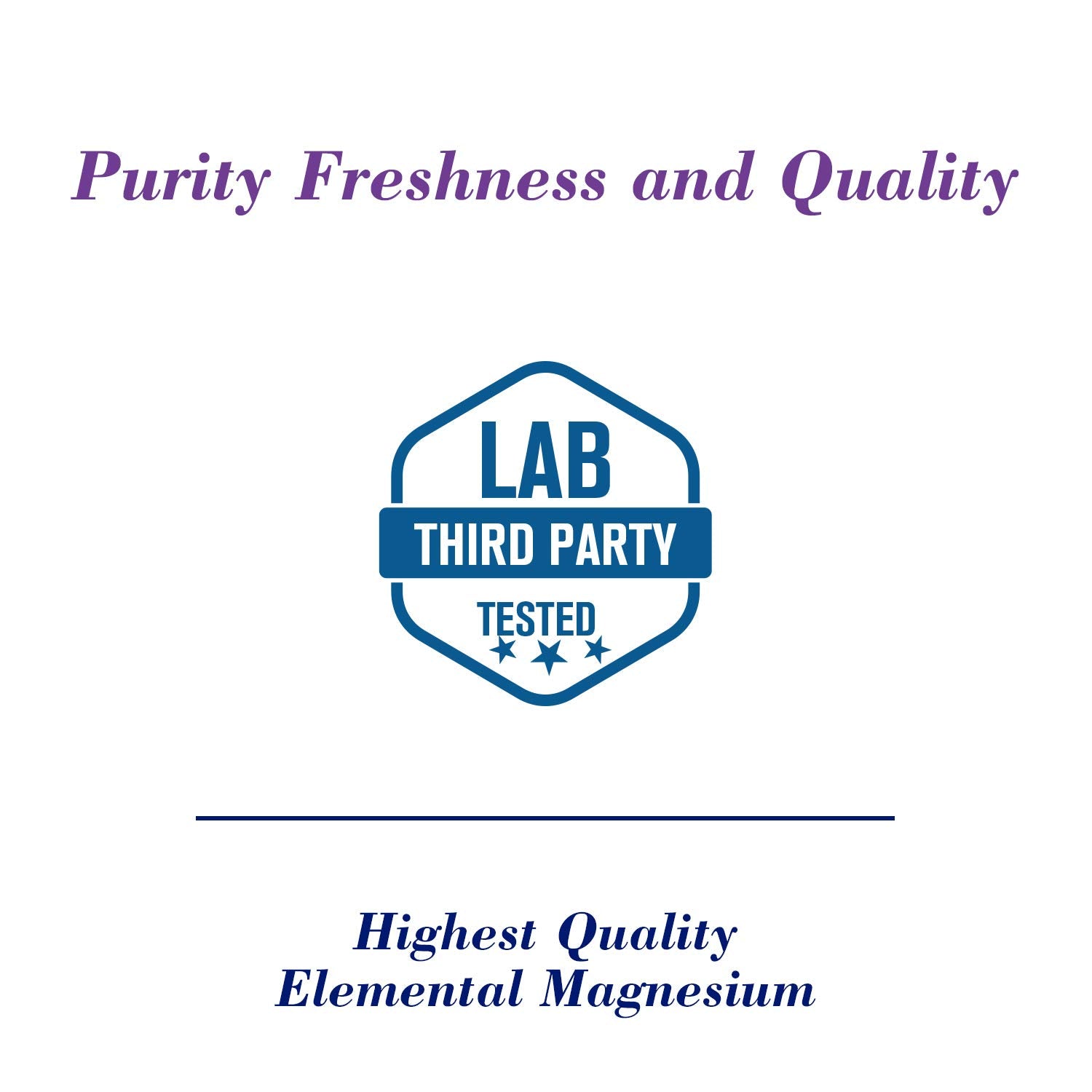 Innate Vitality multivitamin label showing lab third party tested badge and magnesium glycinate 500mg supplement