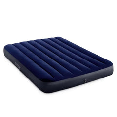 Intex Full Classic Downy Portable Air Mattress for Outdoor Use - Mumzar