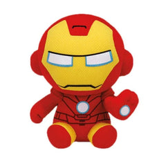 Huitich Iron Man soft toy for children in red and yellow plush design