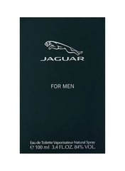 Jaguar EDT for Men 100ml packaging with sleek black design and silver logo