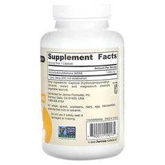 jarrow-formulas-vegan-msm-capsules-uae-supplement-facts-label -- Mumzar