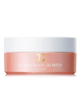 Roselle tea eye gel patch jar with peach jar body and white lid