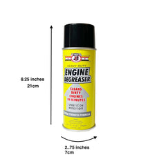Mumzar heavy duty yellow aerosol engine degreaser diversion safe can for cleaning dirty car engines