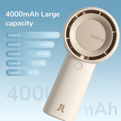 JISULIFE Battery Operated Pocket Fan Portable Cooler - Mumzar