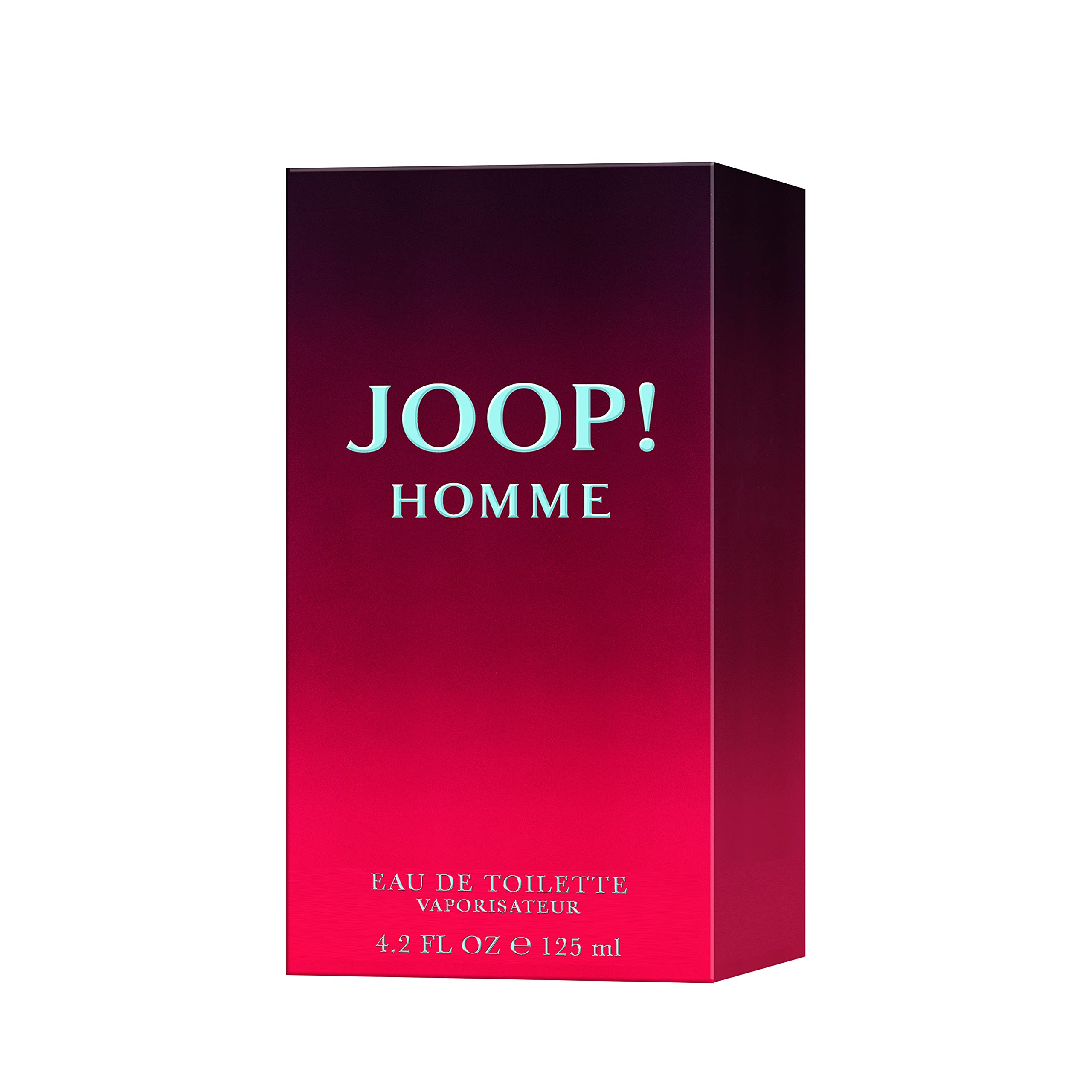 Joop Homme Eau De Toilette 125ml in gradient red and purple box packaging from Visit the Joop Store