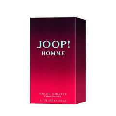 Joop Homme Eau De Toilette 125ml in gradient red and purple box packaging from Visit the Joop Store