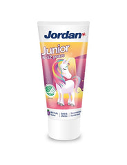 beatool junior toothpaste for kids 6-12 years fruit flavored tube with colorful unicorn design