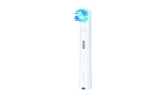 Jordan whitening electric toothbrush replacement head single white brush head with blue green bristles