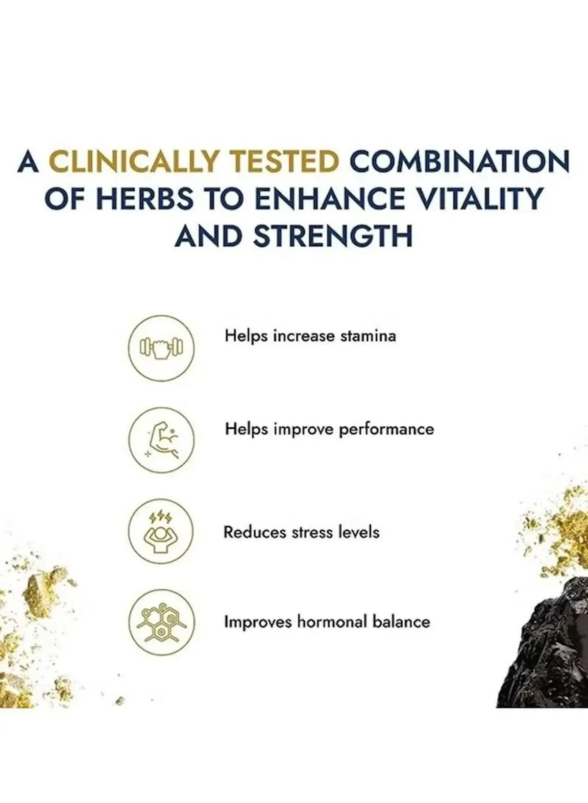 Shilajit Gold 60 Capsules - Mumzar