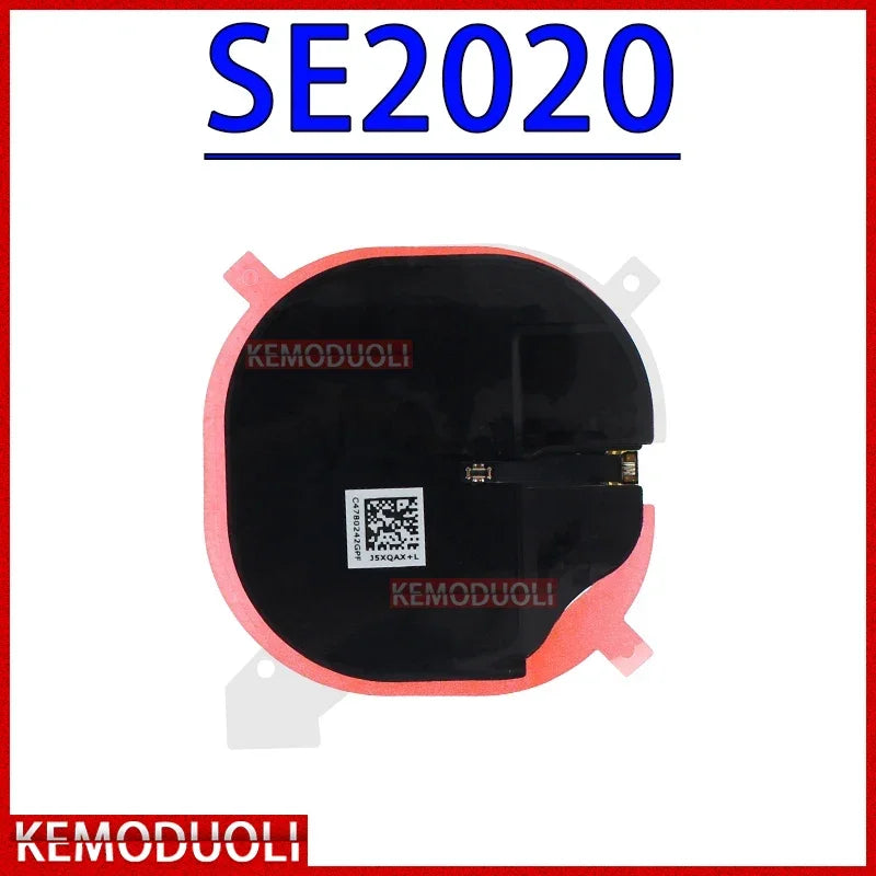 Mumzar SE2020 wireless charging coil for iPhone replacement with adhesive backing and connector