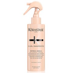 Kérastase Curl Manifesto Refresh Absolu Spray for revitalizing curly hair with manuka honey
