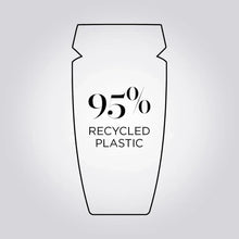 Recycled plastic carton mark with 95% text