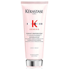 Kérastase Genesis anti-hair fall conditioner in a pink tube for strengthening weakened hair