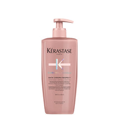 Kerastase Chroma Absolu Bain Chroma Respect Moisturizing Shampoo for Color-Treated Hair in a sleek bottle