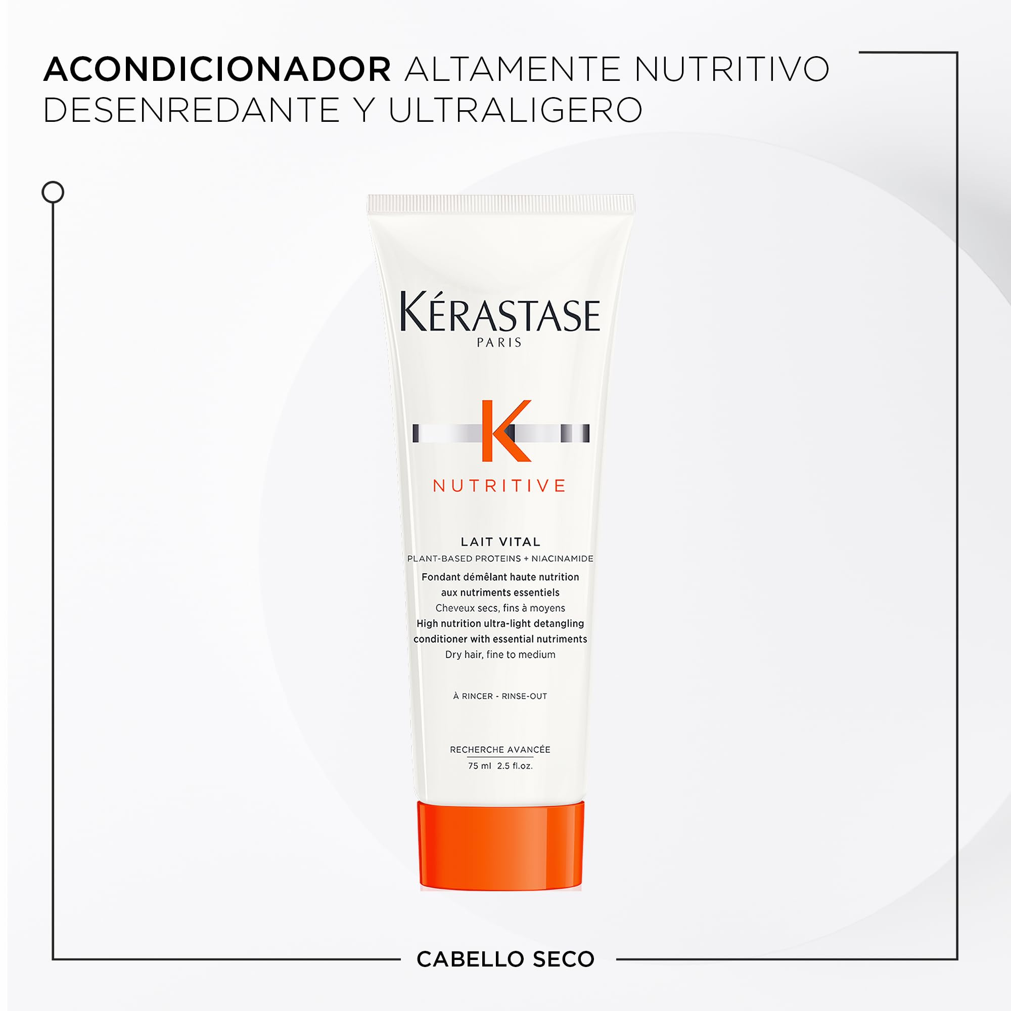 Kerastase Nutrition Discovery Kit UAE featuring Lait Vital Nourishing Conditioner for dry hair care