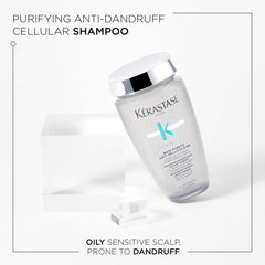 Keratase Anti-Dandruff Shampoo UAE in a sleek bottle, designed for oily sensitive scalps with dandruff
