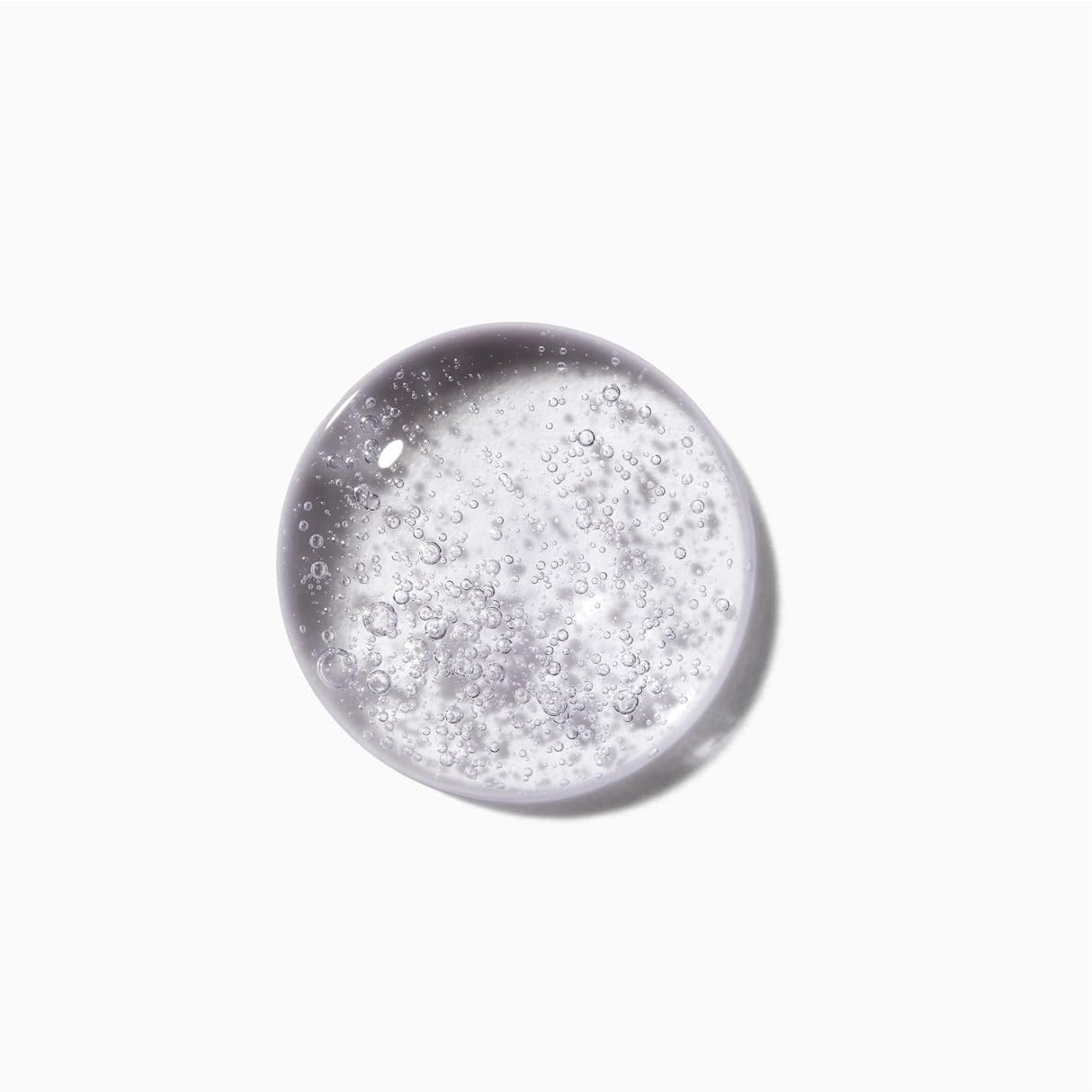 Keratase Anti-Dandruff Shampoo UAE in a clear gel form with visible bubbles for soothing scalp care