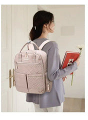 Huitich khaki baby travel bag with stylish design, perfect for carrying baby essentials on the go