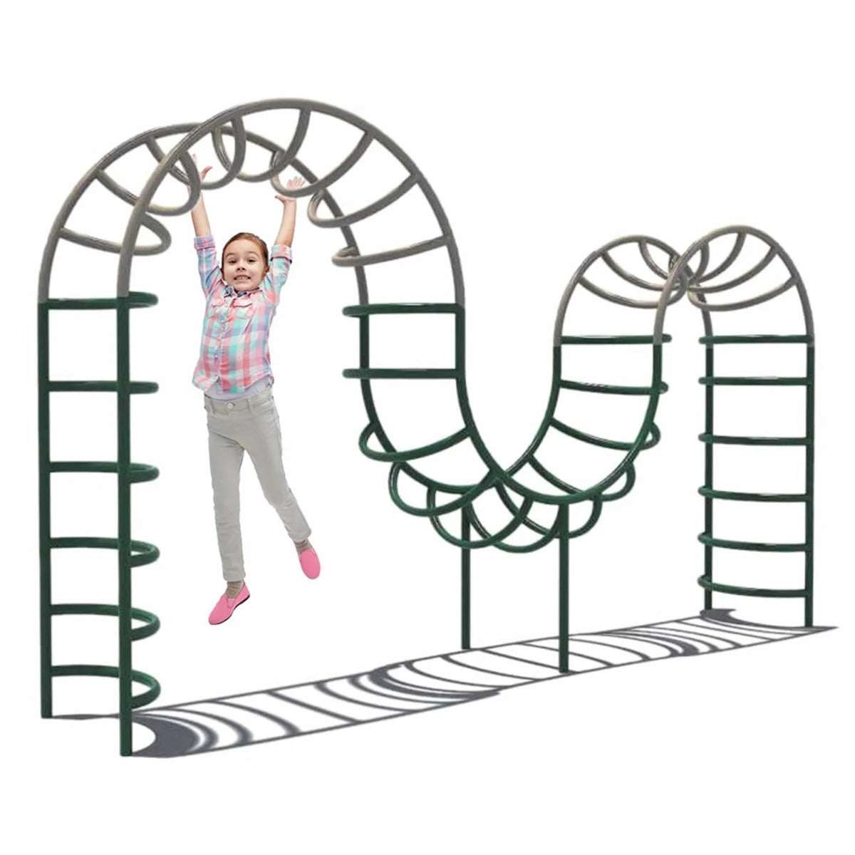 Huitich kids climbing bar outdoor playground set designed for active play and fun outdoor adventures
