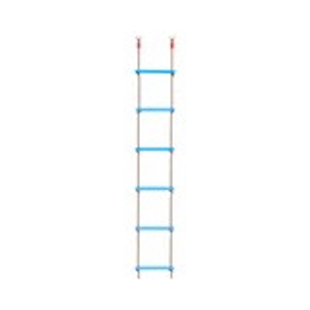 Durable kids rope ladder with plastic rungs for safe outdoor play and climbing fun