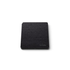 Black fabric Kindle Paperwhite 11th Generation cover with texture and Kindle logo