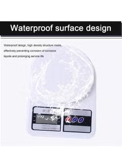 Huitich kitchen scale 10kg capacity with waterproof surface design for accurate food measurement
