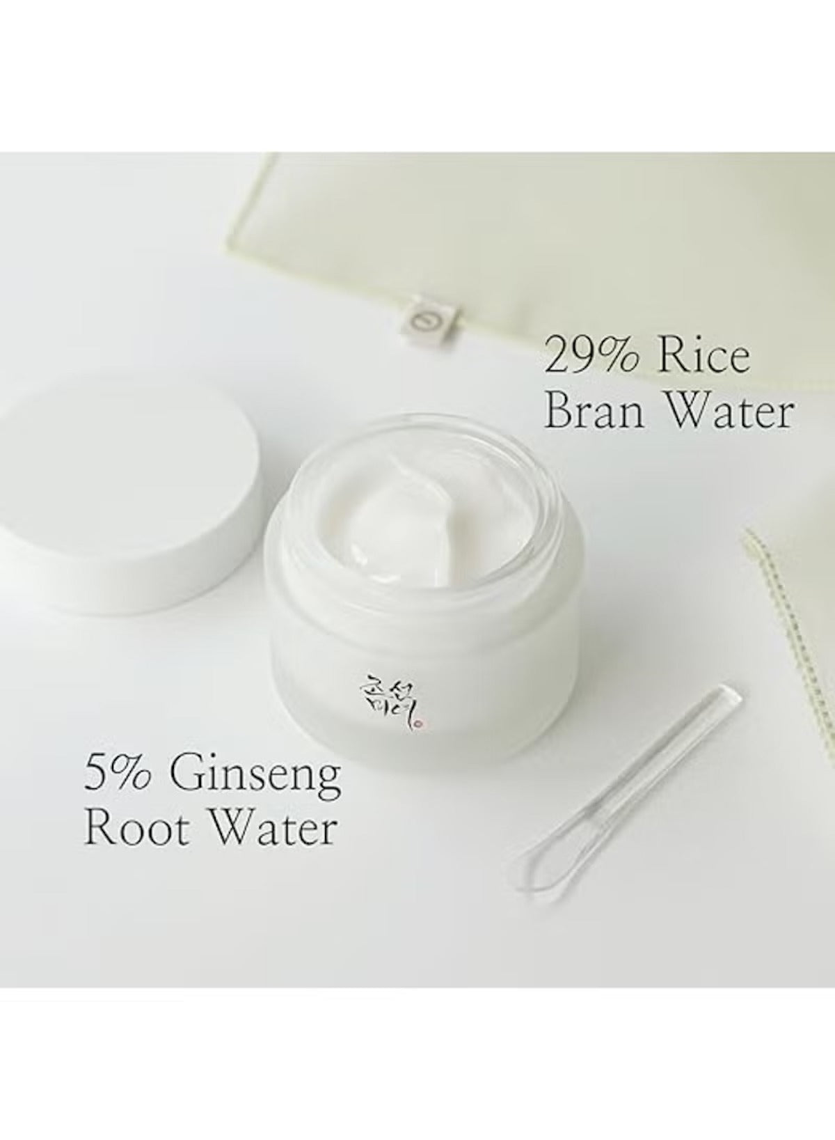 Beauty of Joseon Korean moisturizer for sensitive skin with rice bran water and ginseng root water