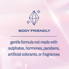 K-Y personal lubricant for men and women Body Friendly gentle formula no sulphates hormones parabens colorants or fragrances