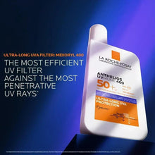 Anthelios UVmune 400 SPF 50+ anti-dark spots fluid bottle with product box.