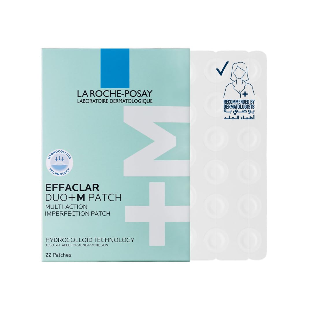 La Roche-Posay Effaclar Duo acne patches for treating imperfections with hydrocolloid technology