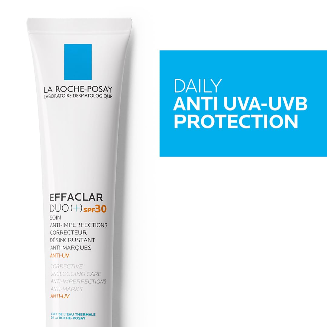 La Roche-Posay Effaclar Duo SPF 30 UAE, perfect for daily anti-UVA-UVB protection and blemish correction