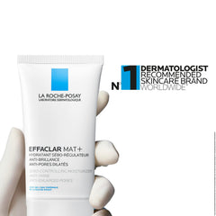 La Roche-Posay Effaclar Matte Moisturizer in a sleek tube for oily skin control and hydration