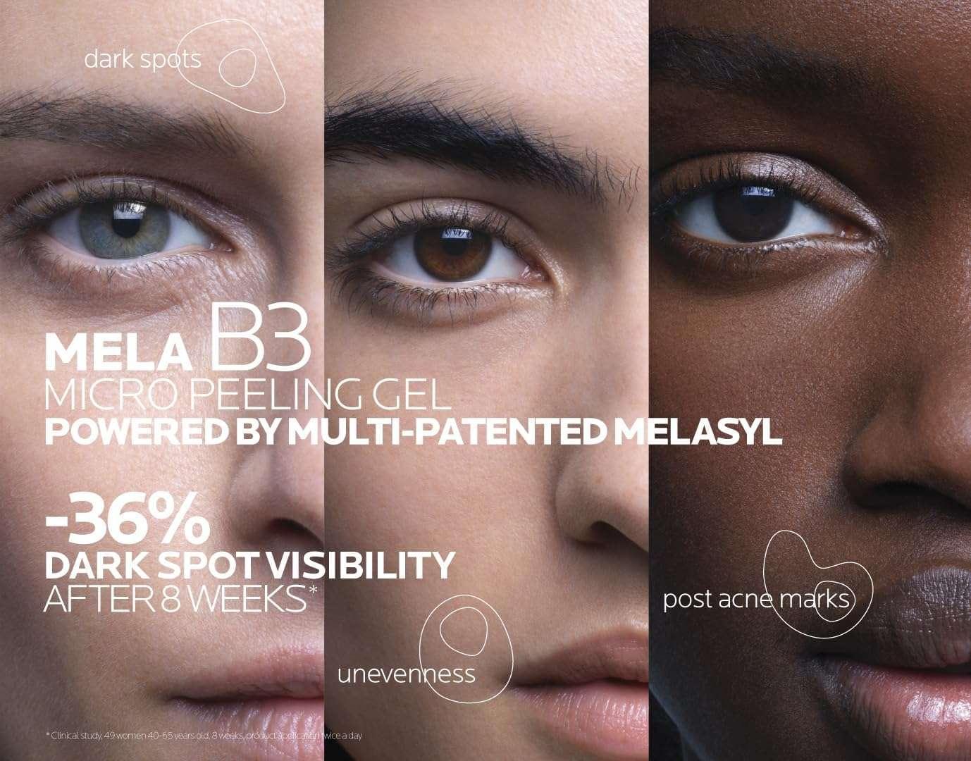La Roche-Posay Mela B3 Anti-dark spots cleanser with Niacinamide for all skin types 200ml - Mumzar