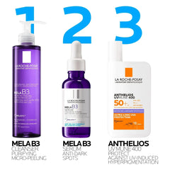 La Roche-Posay Mela B3 Anti-dark spots cleanser with Niacinamide for all skin types 200ml - Mumzar