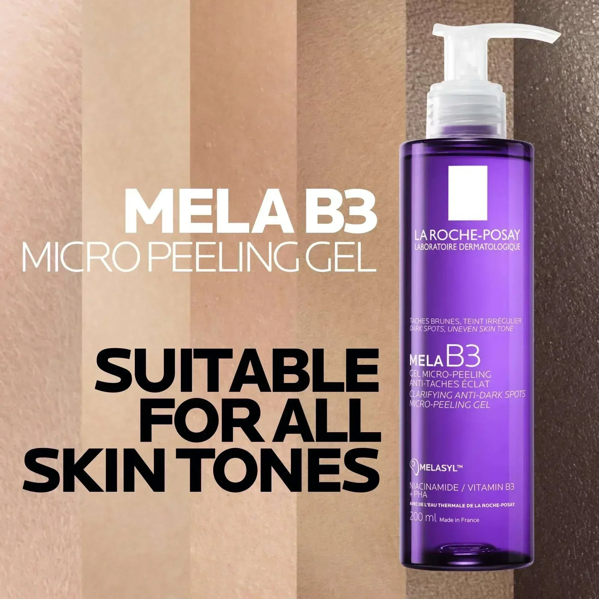 La Roche-Posay Mela B3 Anti-dark spots cleanser with Niacinamide for all skin types 200ml - Mumzar