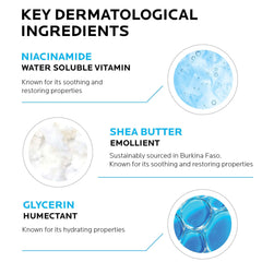 La Roche-Posay moisturizer for dry skin featuring niacinamide, shea butter, and glycerin for hydration