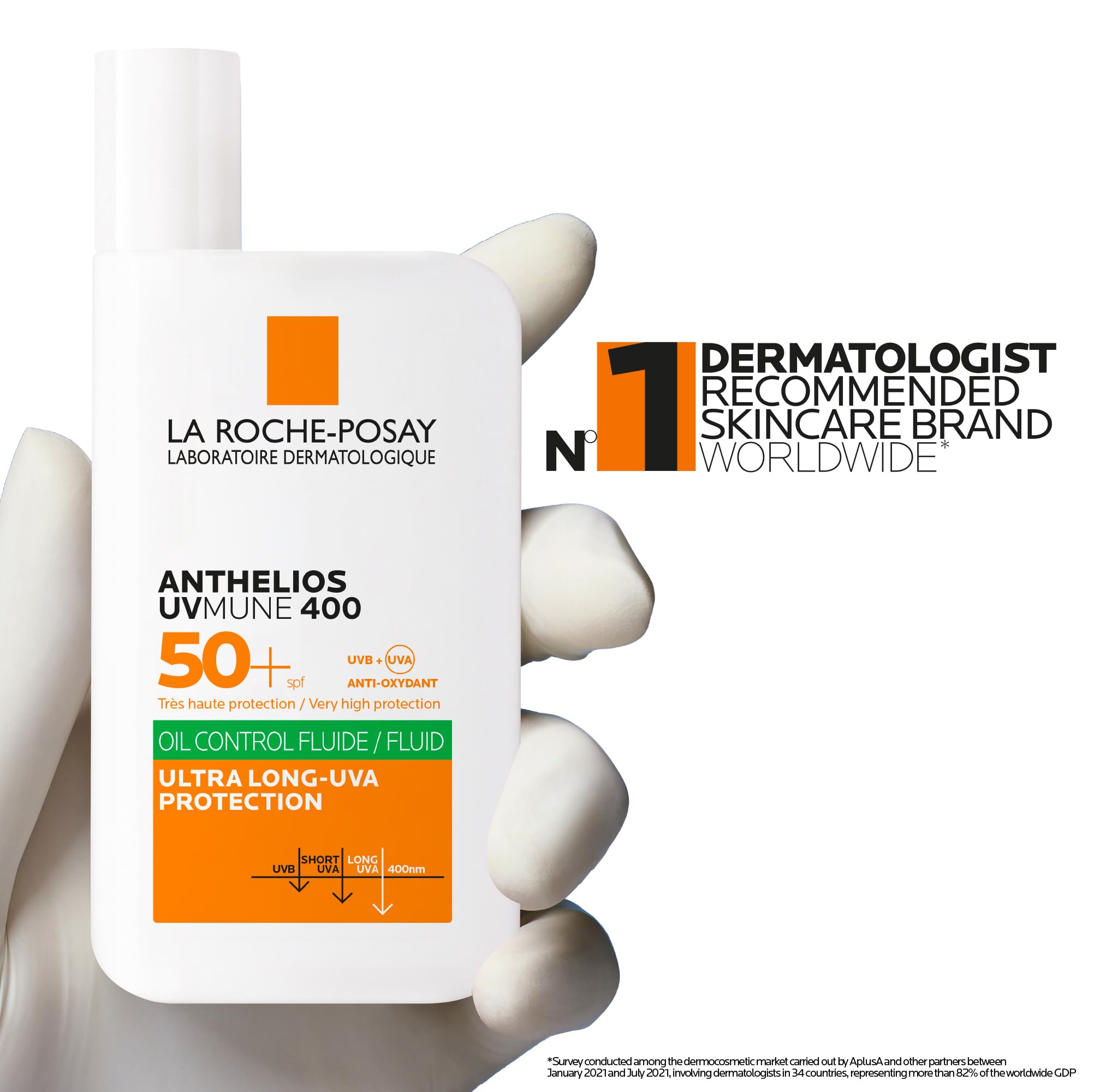 Anthelios Oil Control Sunscreen for Oily Skin SPF 50+ for ultra long UVA protection