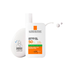 Anthelios UVinul 400 Oil Control Sunscreen for Oily Skin SPF 50+ in lightweight fluid format