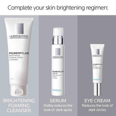 La Roche-Posay Pigmentclar eye cream reduces the look of dark circles for brighter eyes