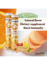 laperva Vitamin C complex plus zinc effervescent tablets bottles with orange flavour