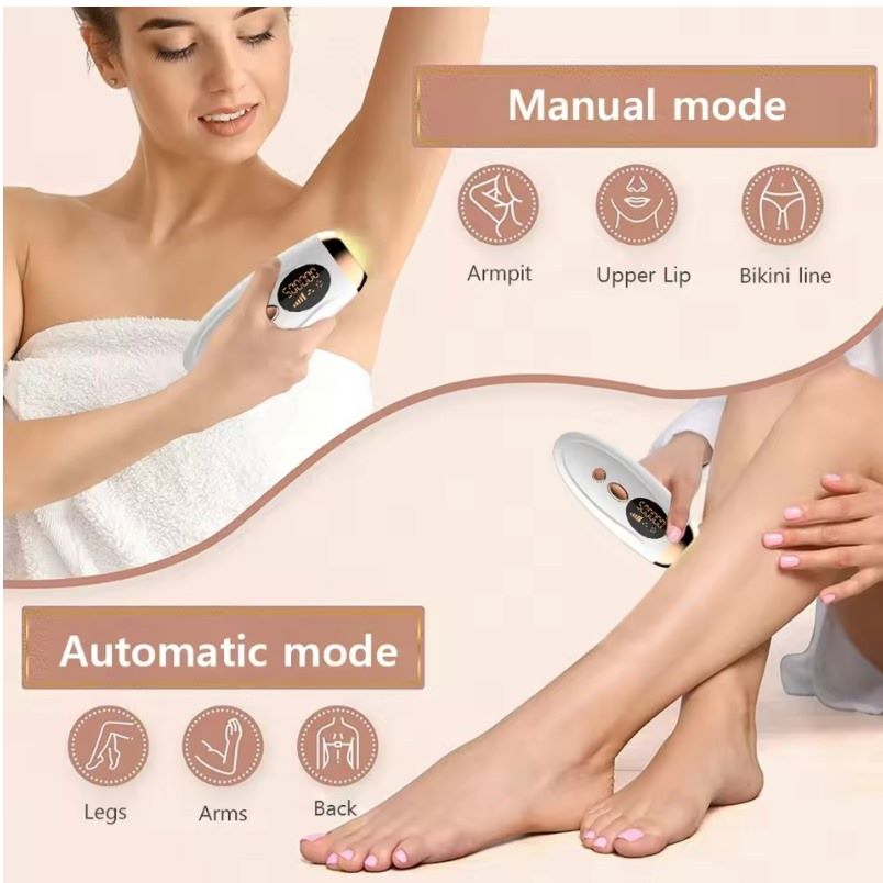 Laser Epilator IPL Hair Removal – Permanent, Painless Hair Remover for Women