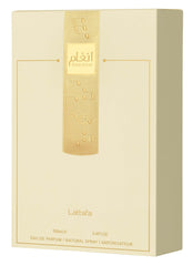 Lattafa Angham eau de parfum 100ml beige and gold boxed perfume by Visit the Lattafa Store