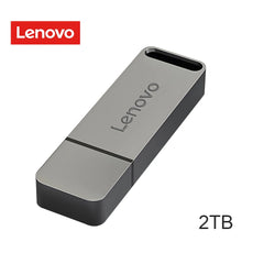 Lenovo 64TB USB flash drive in sleek design with a compact form factor for high-capacity storage