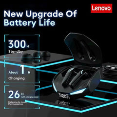 Lenovo GM2 Pro Max Wireless Earbuds Bluetooth 5.4 LED Display - Mumzar