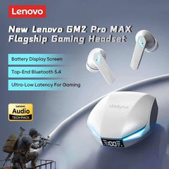 Lenovo GM2 Pro Max Wireless Earbuds Bluetooth 5.4 LED Display - Mumzar