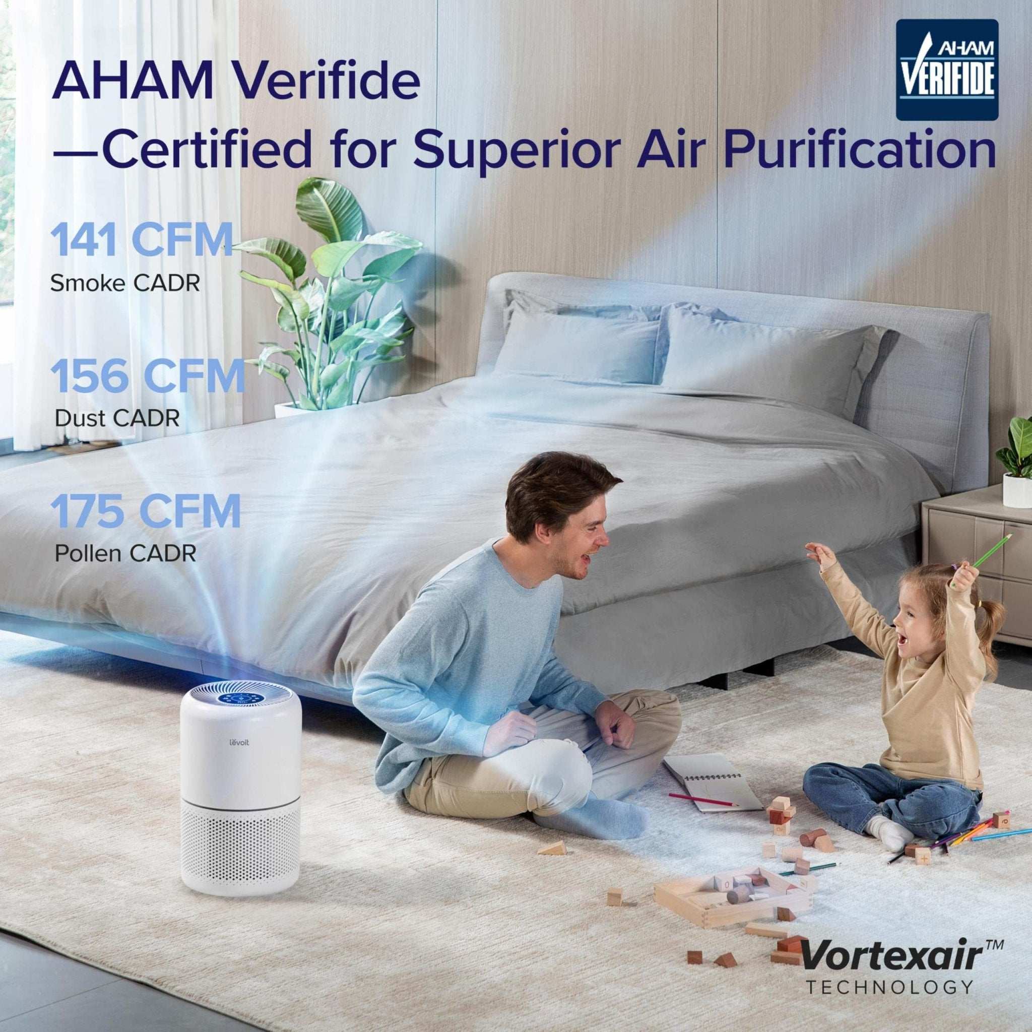 Levoit Quiet Bedroom Air Purifier with Auto Mode - Mumzar