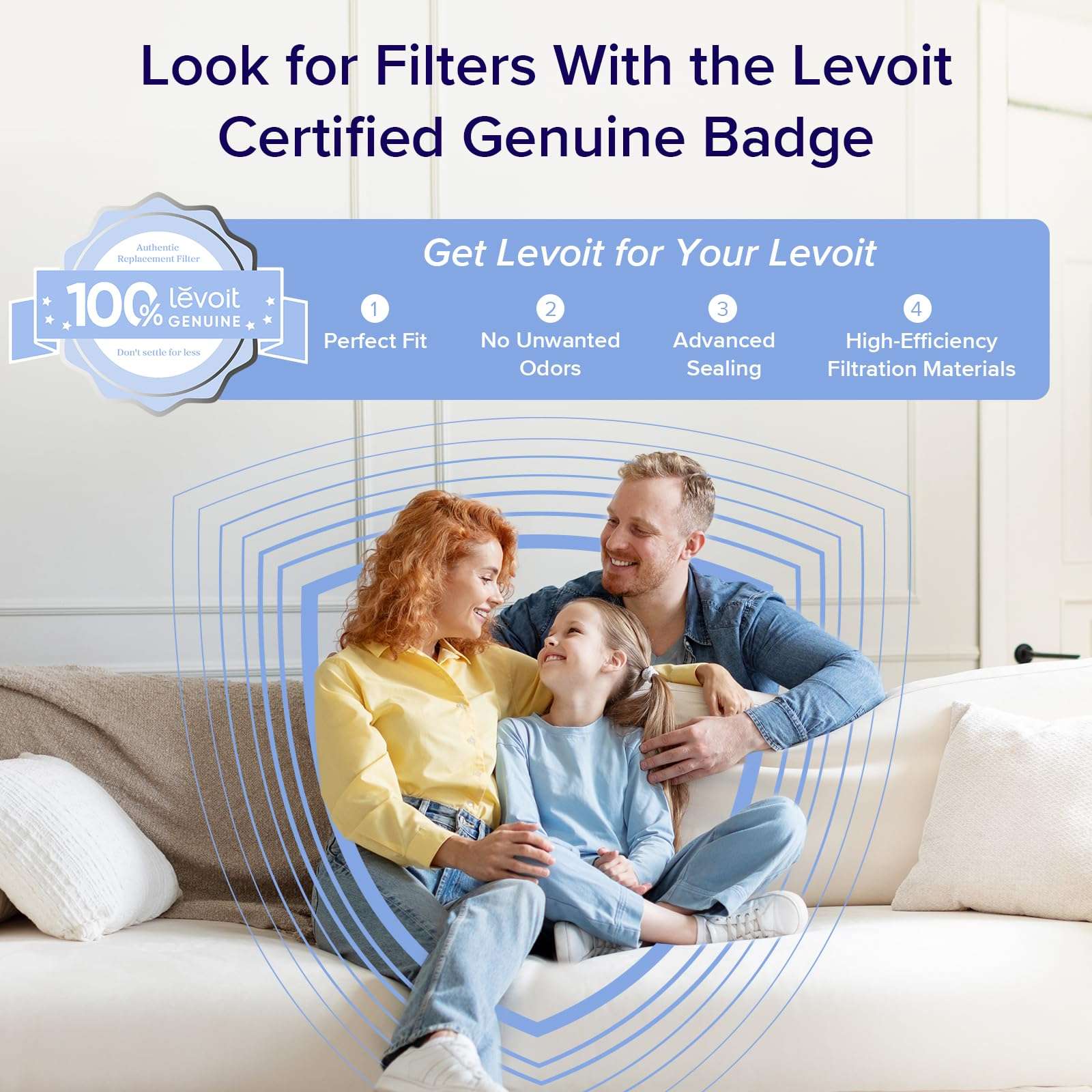 Levoit Quiet Bedroom Air Purifier with Auto Mode - Mumzar