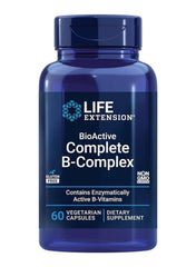 Life Extension Bioactive B-Complex Capsules UAE contains 60 vegetarian capsules for dietary support