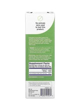 Liquid iodine supplement box back with Supplement Facts and ingredient panel